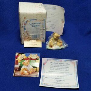 Cherished Teddies A Gift To Behold Figurine Enesco 127922 Boy Version In Box